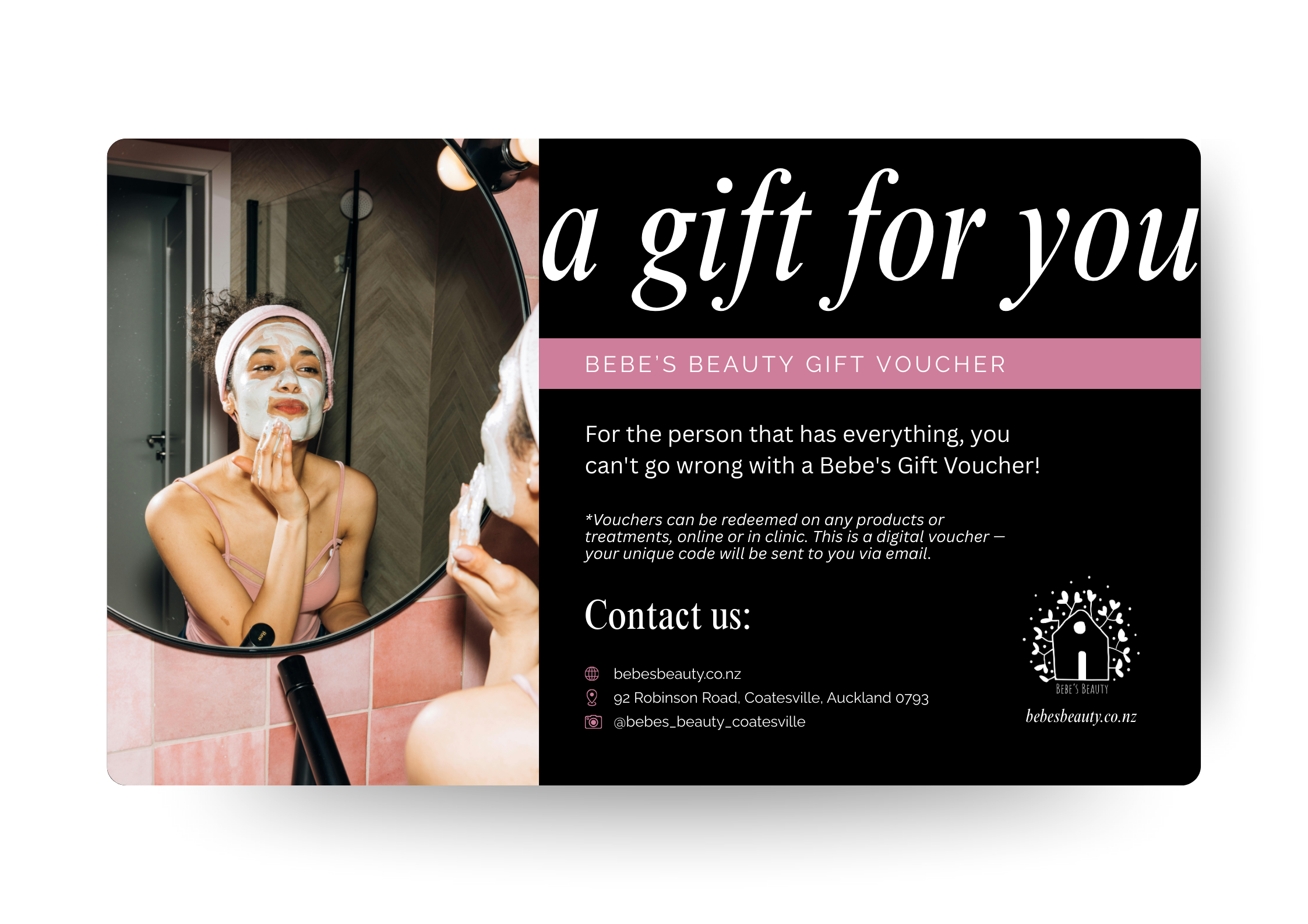 Bebe’s Beauty Gift Vouchers