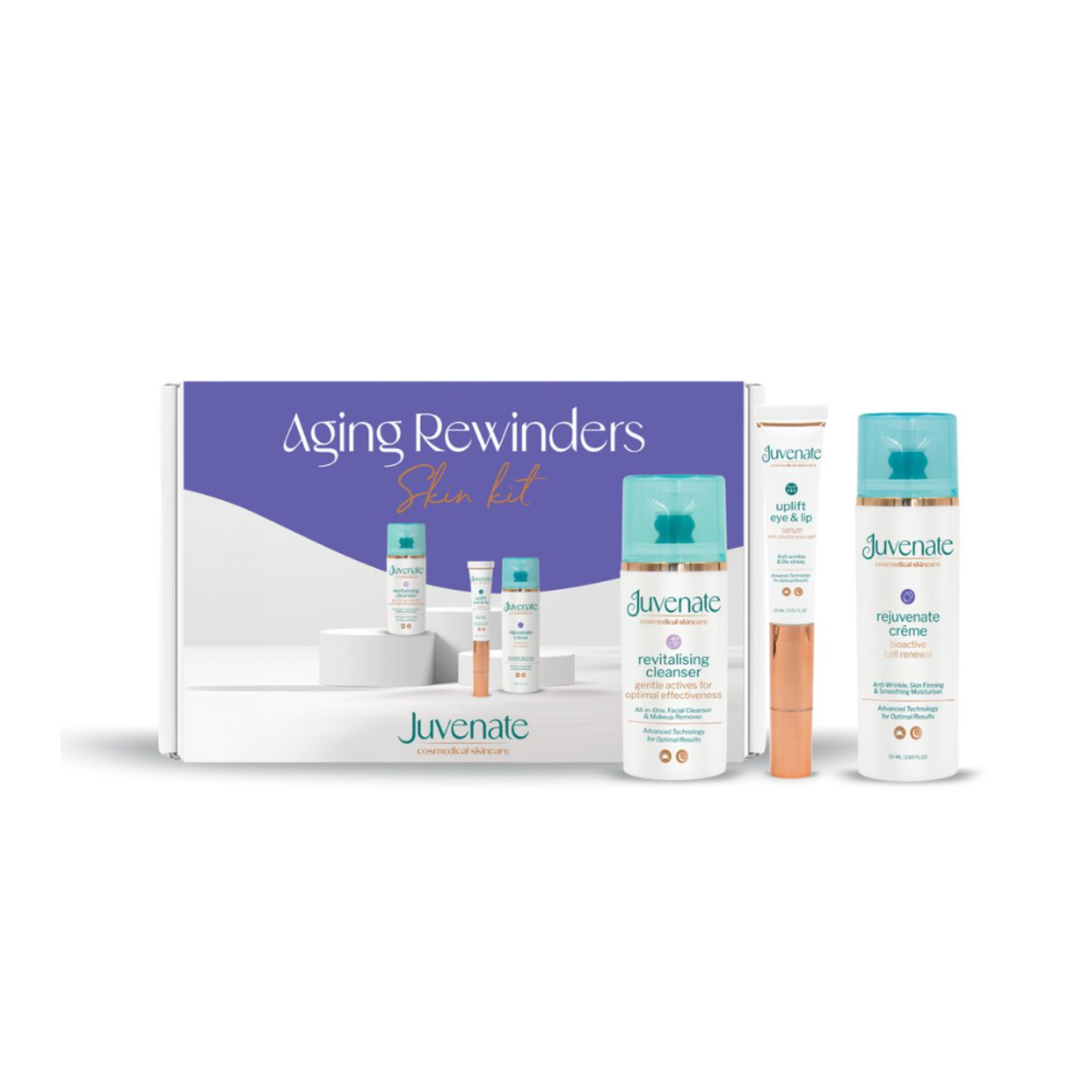 Juvenate Aging Rewinders Skin Kit