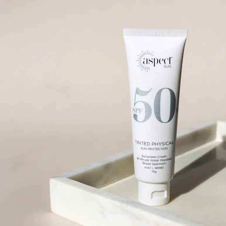 Aspect Tinted Physical sunscreen spf 50+